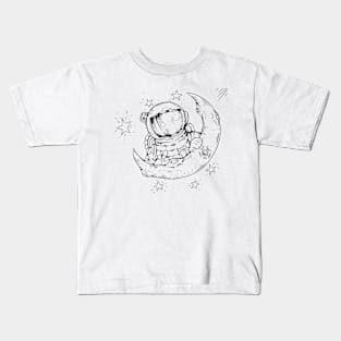 Cute Astronaut Kids T-Shirt